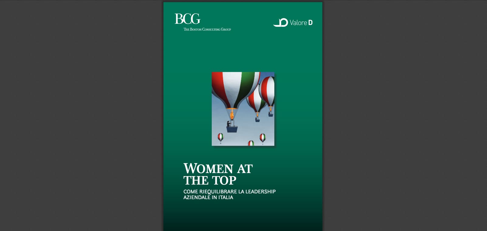 La ricerca di BCG e Valore D sull’occupazione femminile